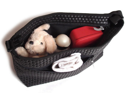 PINKIE Organizer Small Grey Comb mit Vorderfach L