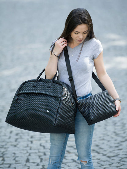 PINKIE Reisetasche Black Comb