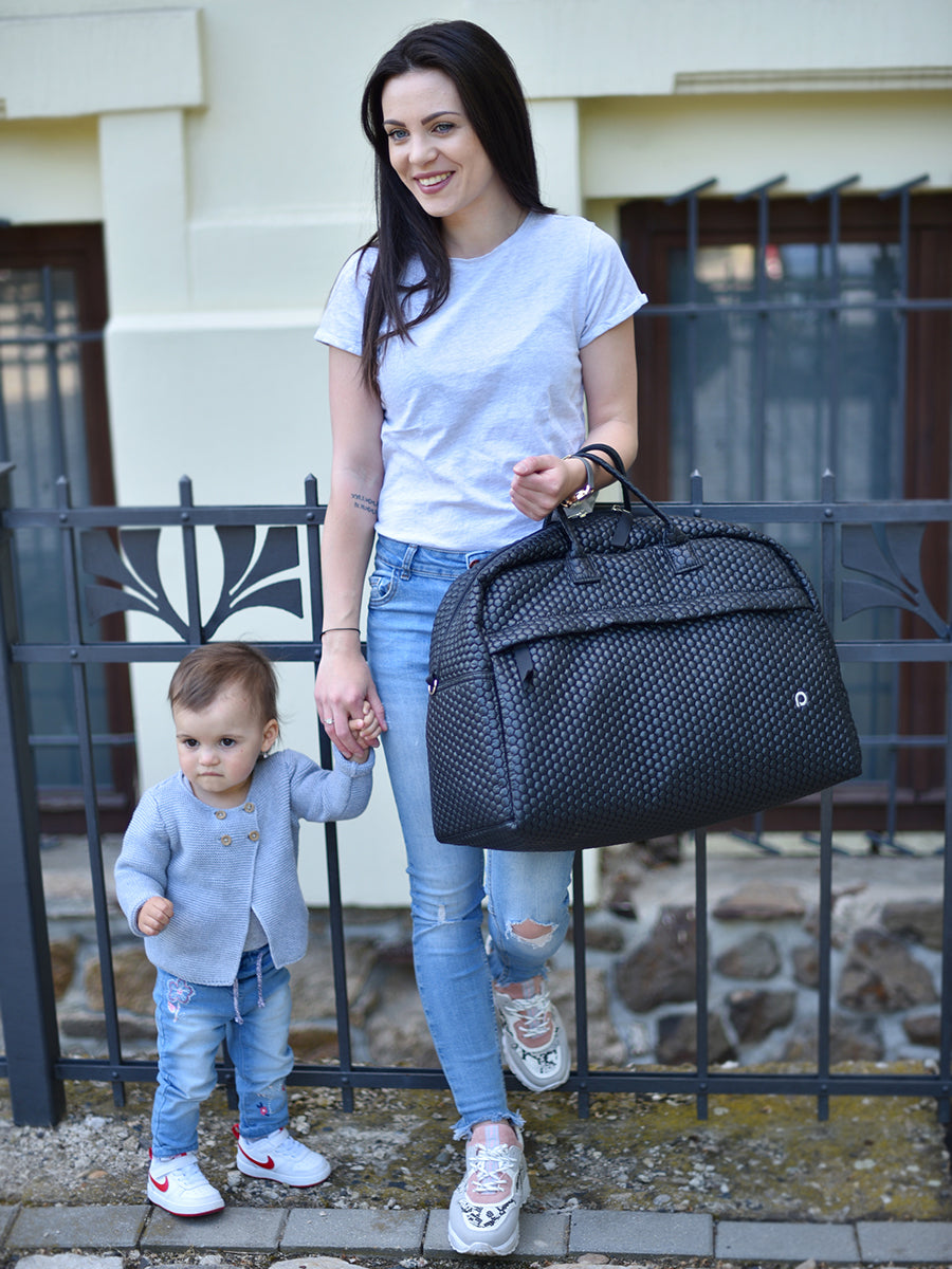 PINKIE Reisetasche Black Comb