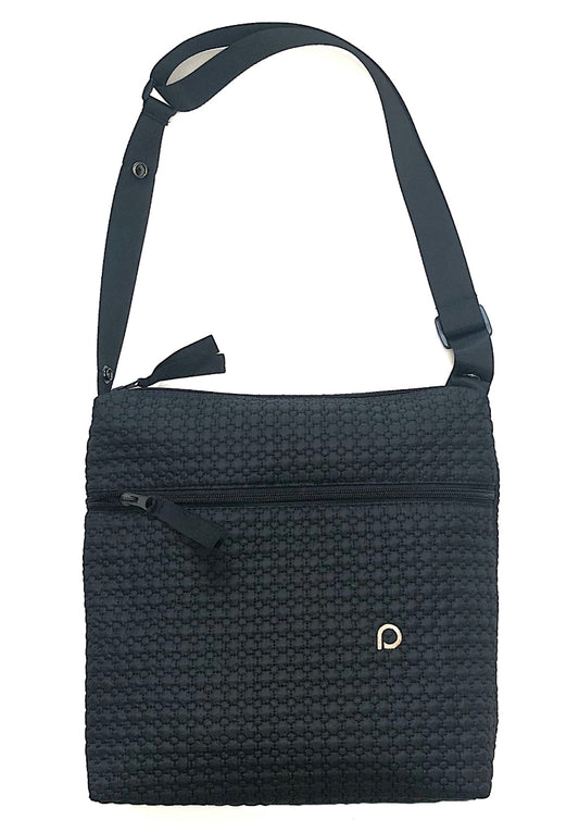 PINKIE Kleine Wickeltasche Small Black Comb-crossbody