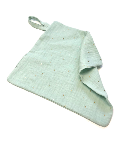 Waschlappen Pinkie Muslin Mint