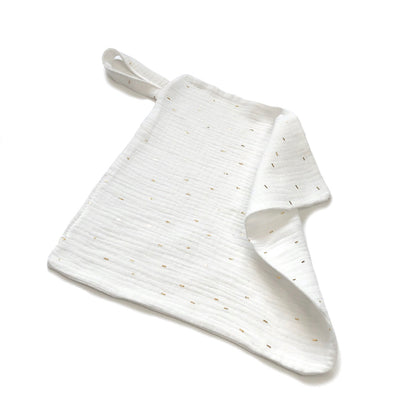 Waschlappen Pinkie Muslin White