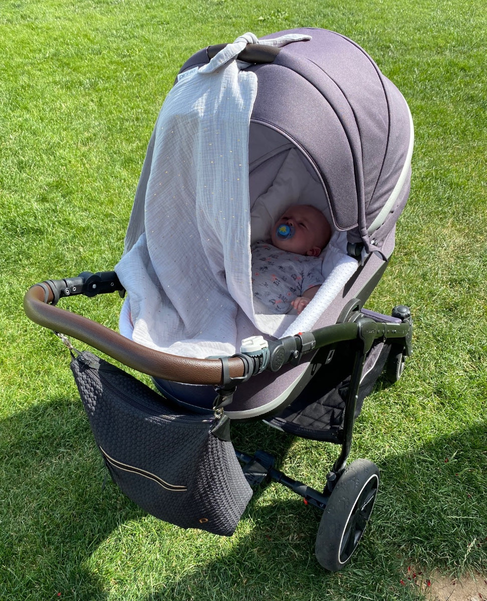 Sommerdecke Pinkie Muslin White