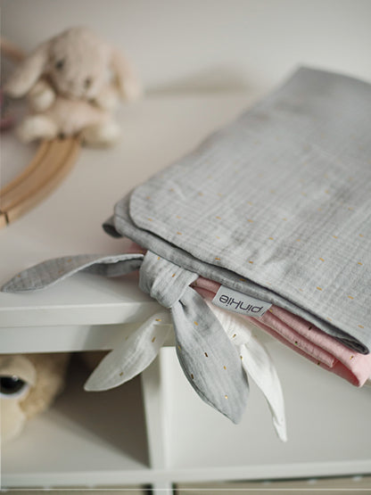 PINKIE Großes Set  Muslin Grey