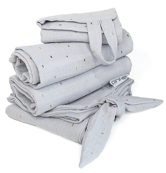 PINKIE Großes Set  Muslin Grey
