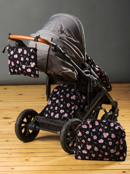 PINKIE Wickeltasche Softshell Rose M