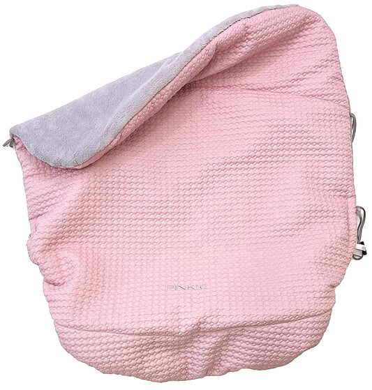 PINKIE Warme zubindbare Decke  Small Pink Comb