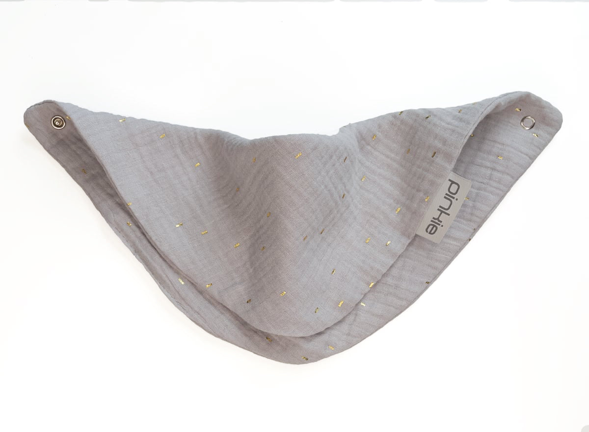 PINKIE Halstuch Muslin Grey