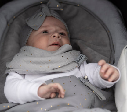 PINKIE Halstuch Muslin Grey