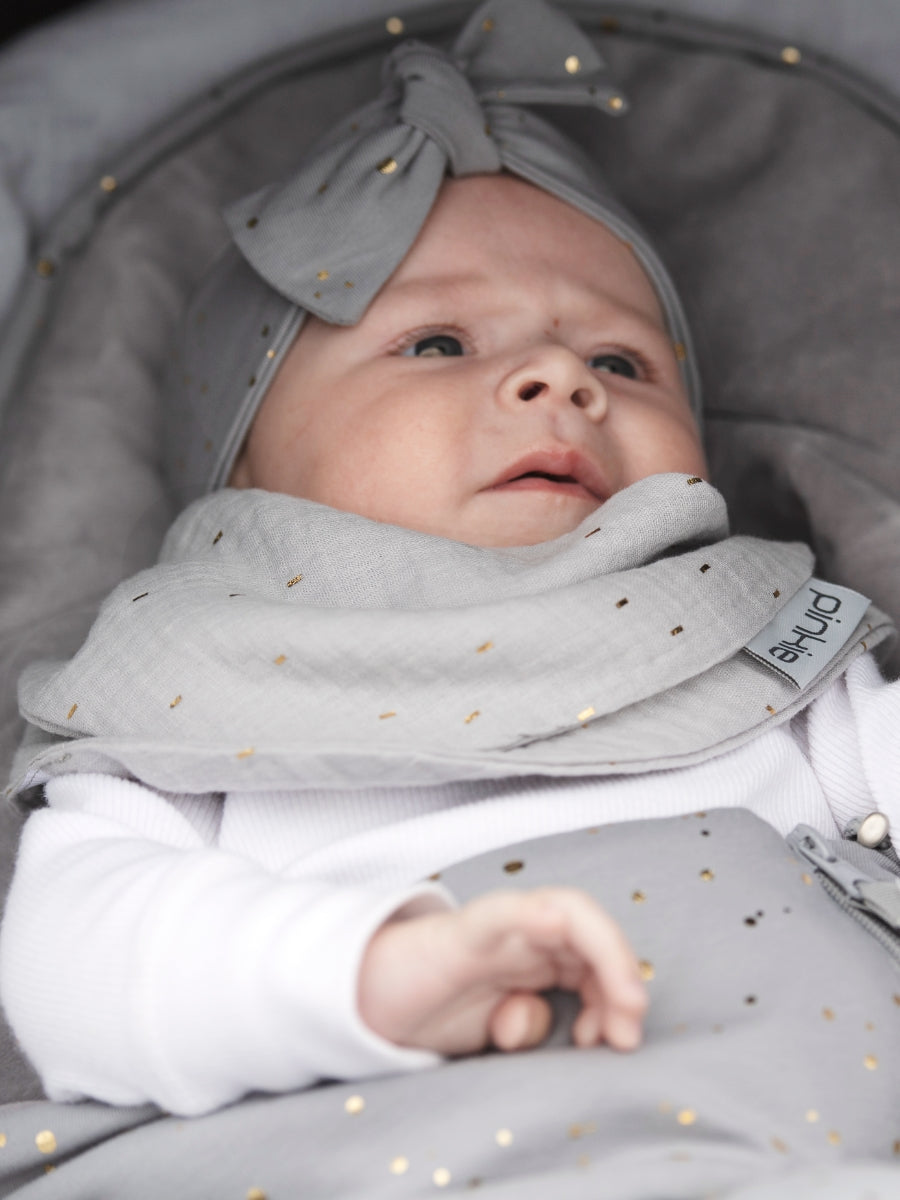 PINKIE Halstuch Muslin Grey