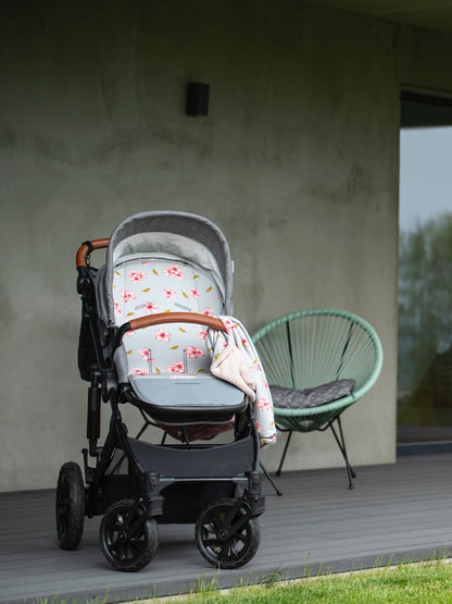 PINKIE Zubindbare Decke  Rose Garden