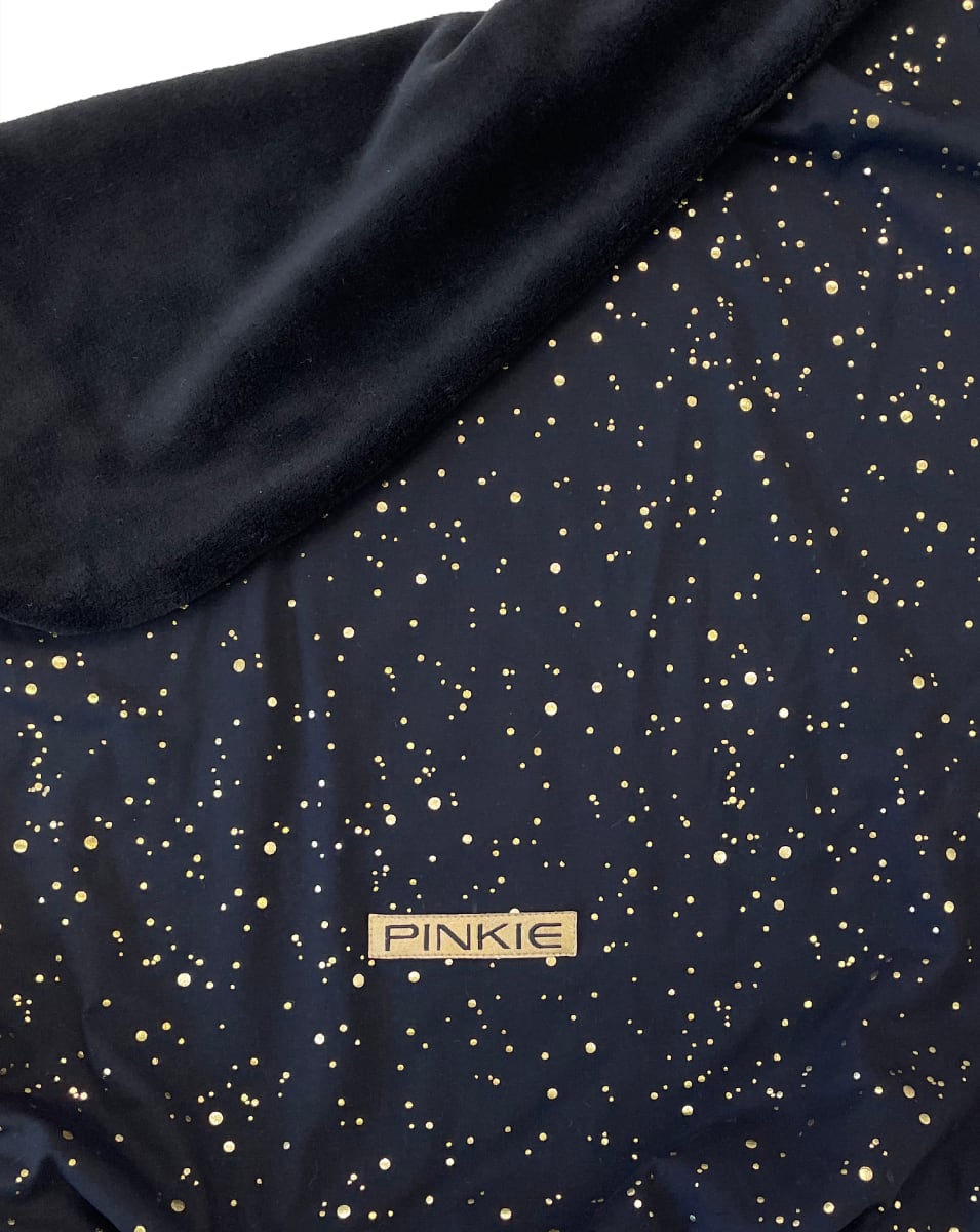 PINKIE Zubindbare Decke  Shine Gold Black