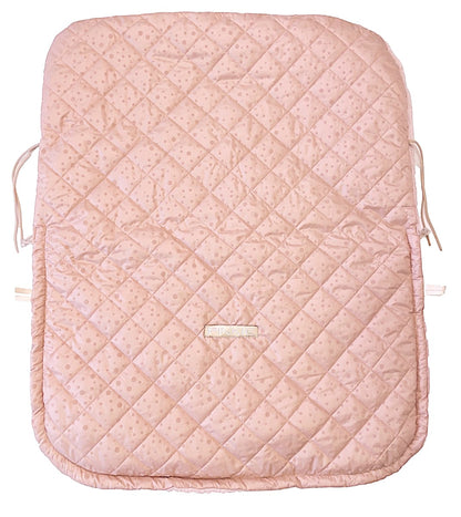 PINKIE Warme zubindbare Decke  Soft Pink Dots