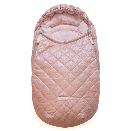 PINKIE Winter Fußsack  Soft Pink Dots 0-12 Monate