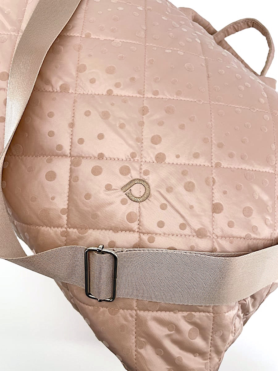 PINKIE Kinderwagentasche Soft Pink Dots XL
