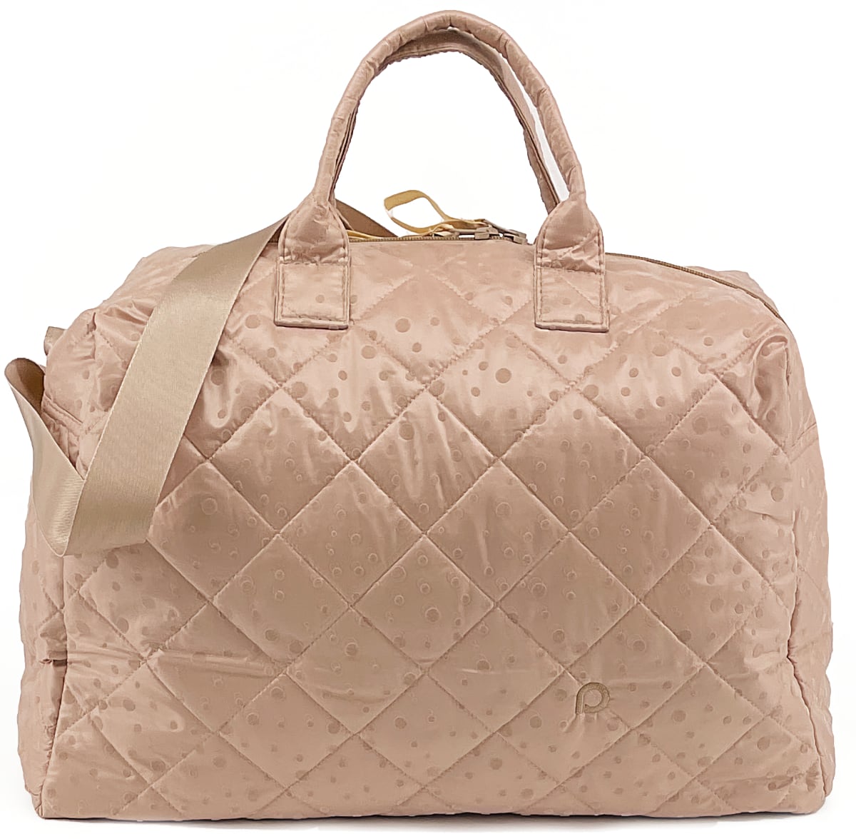 PINKIE Kinderwagentasche Soft Pink Dots XL