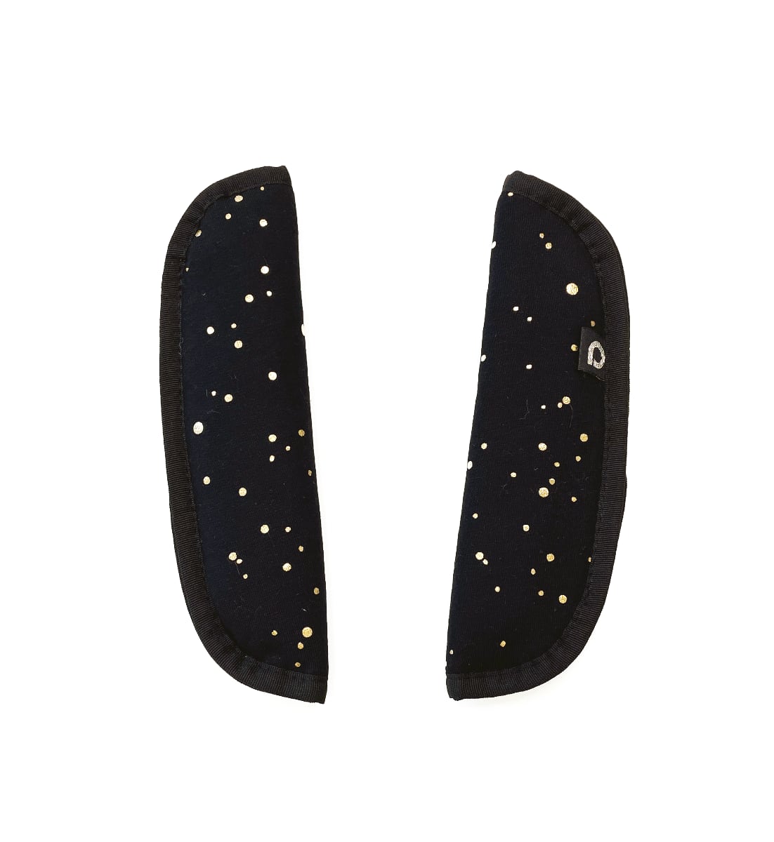 PINKIE Gurtpolster Shine Gold Black