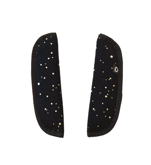 PINKIE Gurtpolster Shine Gold Black