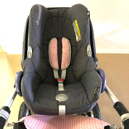 PINKIE Gurtpolster Shine Gold Grey