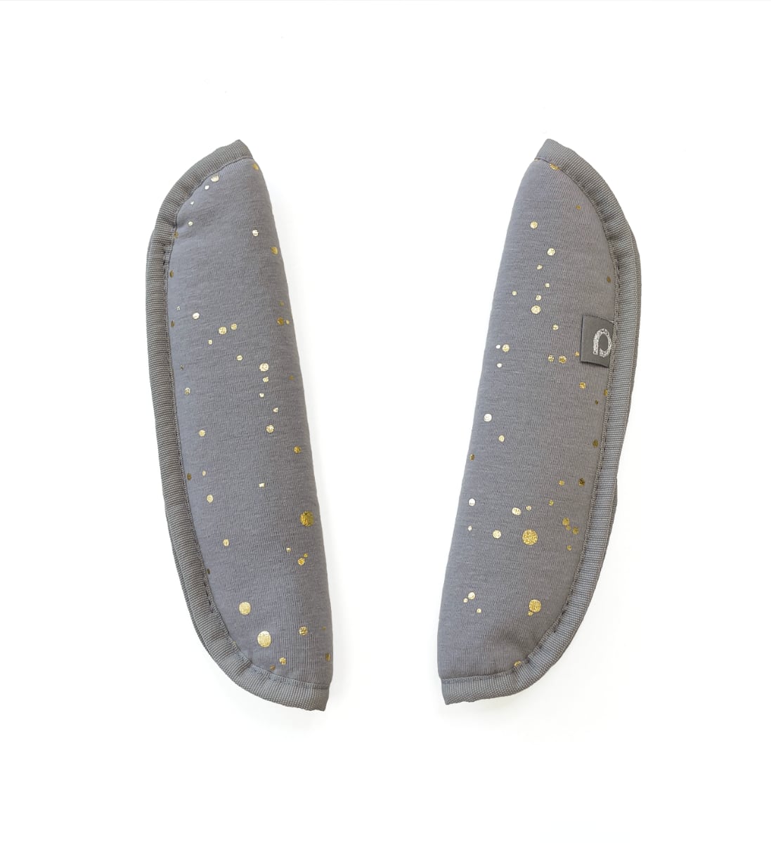 PINKIE Gurtpolster Shine Gold Grey