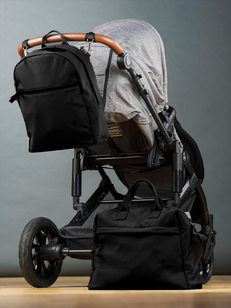 PINKIE Wickeltasche Softshell Black M