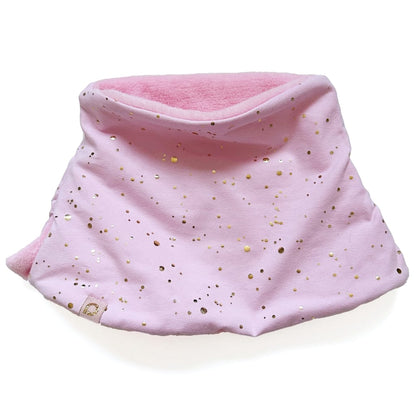 PINKIE Schlauchschal Shine Gold Pink