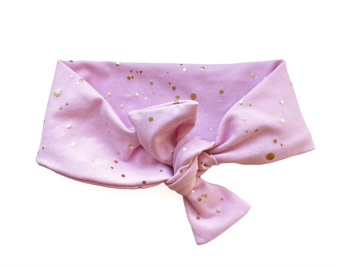 Haarband Pinkie Shine Gold Pink