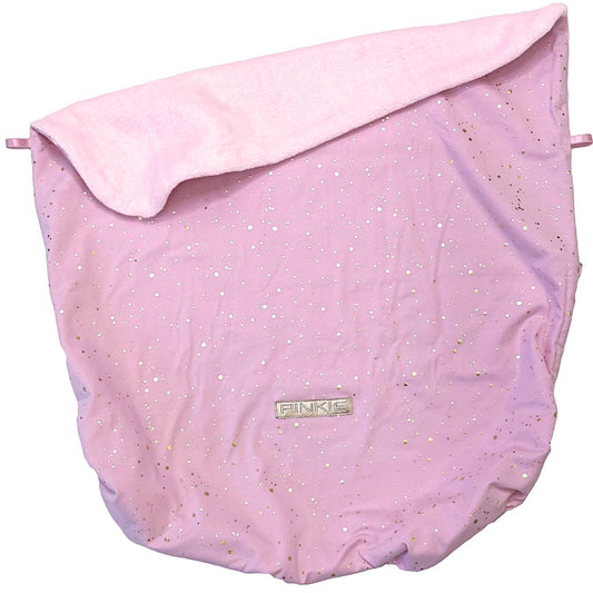 PINKIE Zubindbare Decke Shine Gold Pink