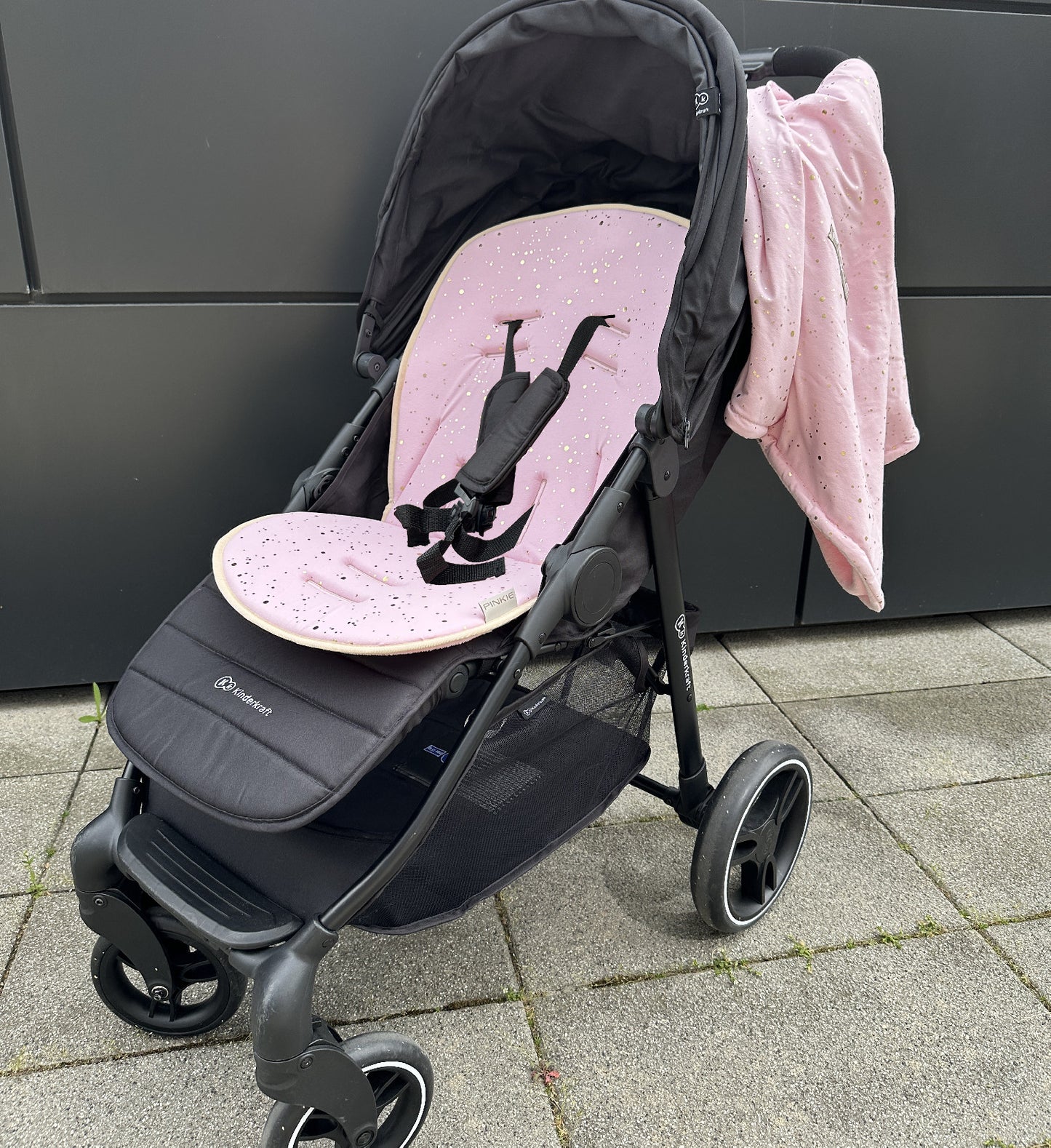 PINKIE Sitzeinlage Shine Gold Pink