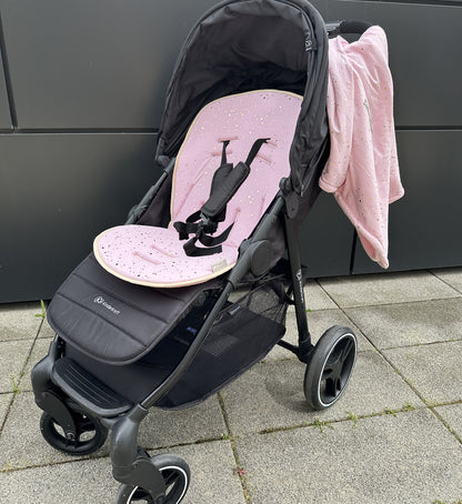 PINKIE Sitzeinlage Shine Gold Pink