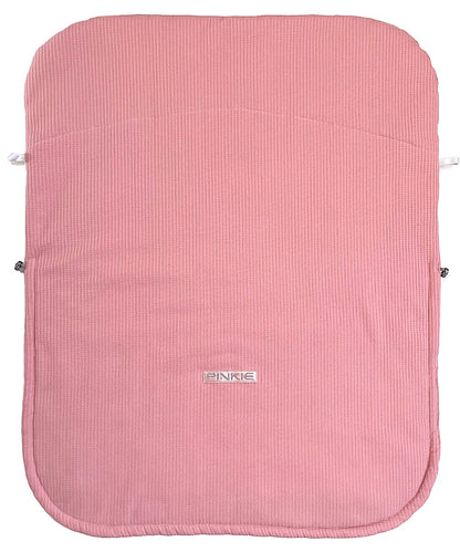 PINKIE Zubindbare Decke  Label Pink