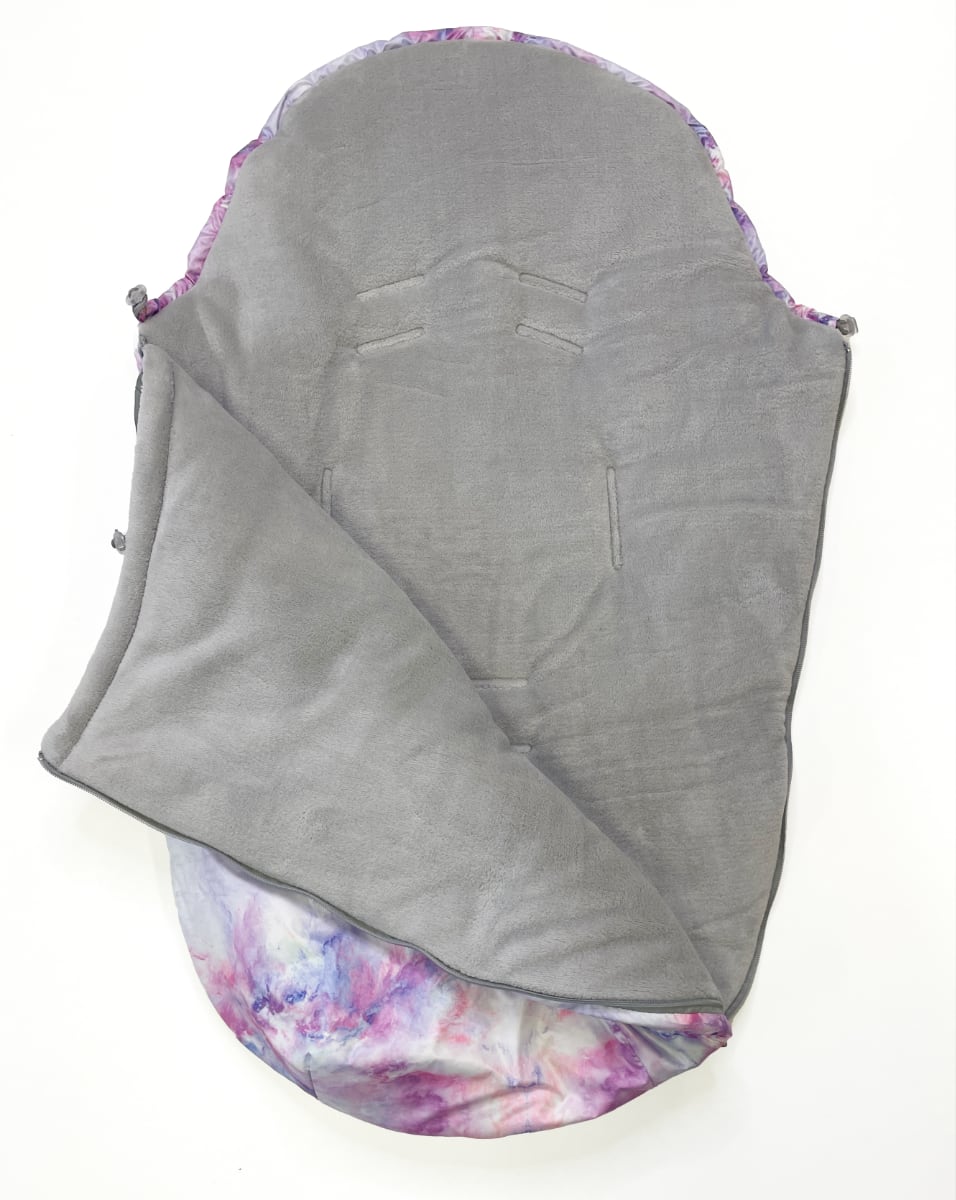 Winterfußsack Pinkie Marble 0-12 Monate