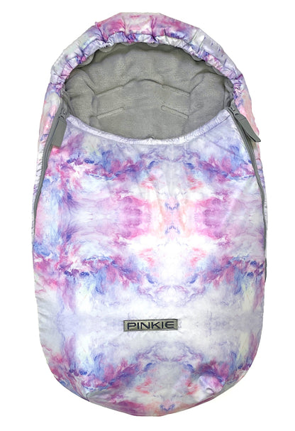 Winterfußsack Pinkie Marble 0-12 Monate