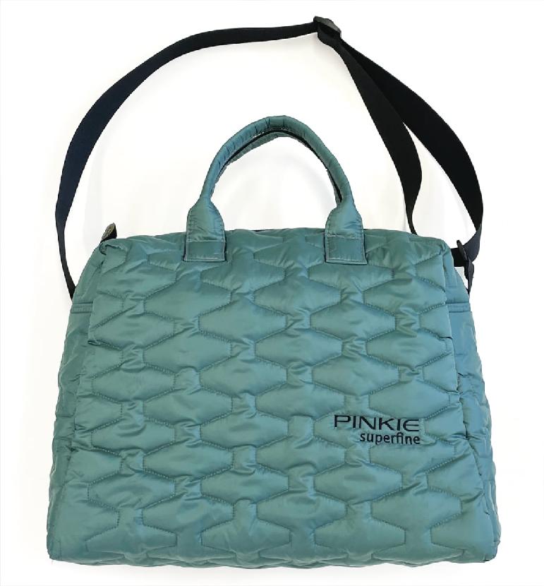 PINKIE Wickeltasche Superfine Old Green M