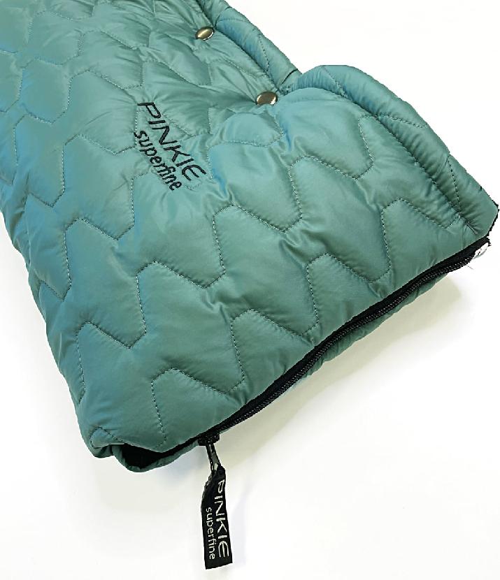 PINKIE Daunen-Handwärmer Superfine Old green