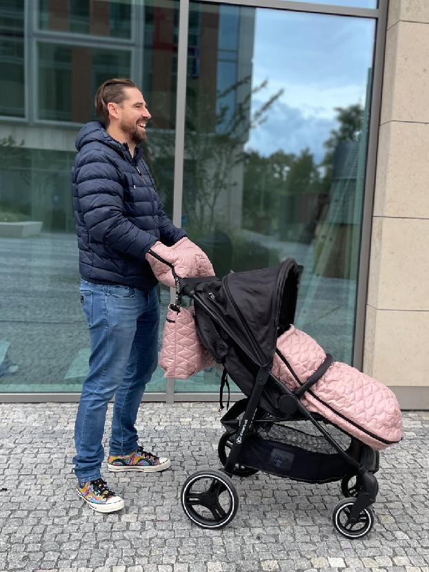 PINKIE Daunen-Handwärmer Superfine Light Pink
