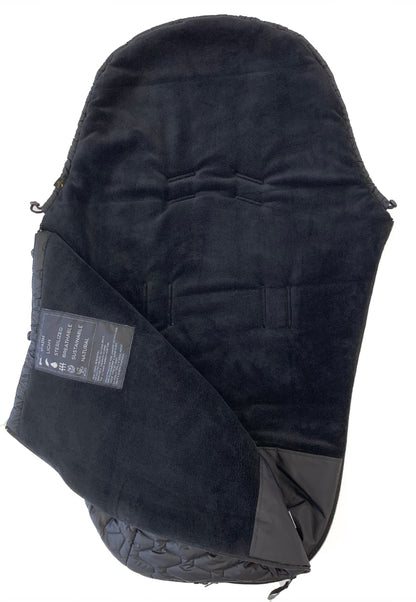 PINKIE Daunen Winterfußsack Superfine Black