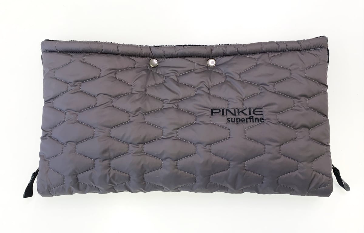 PINKIE Daunen-Handwärmer Superfine Dark Grey