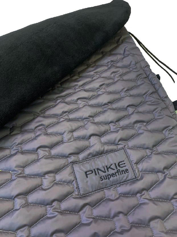PINKIE Zubindbare Daunendecke Superfine Dark Grey