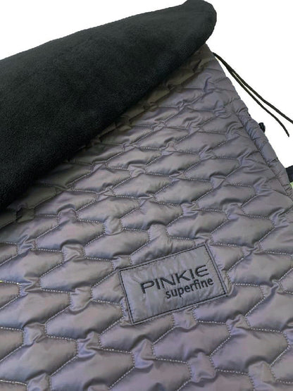PINKIE Zubindbare Daunendecke Superfine Dark Grey