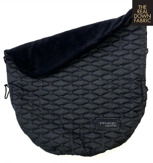 PINKIE Zubindbare Daunendecke Superfine Black