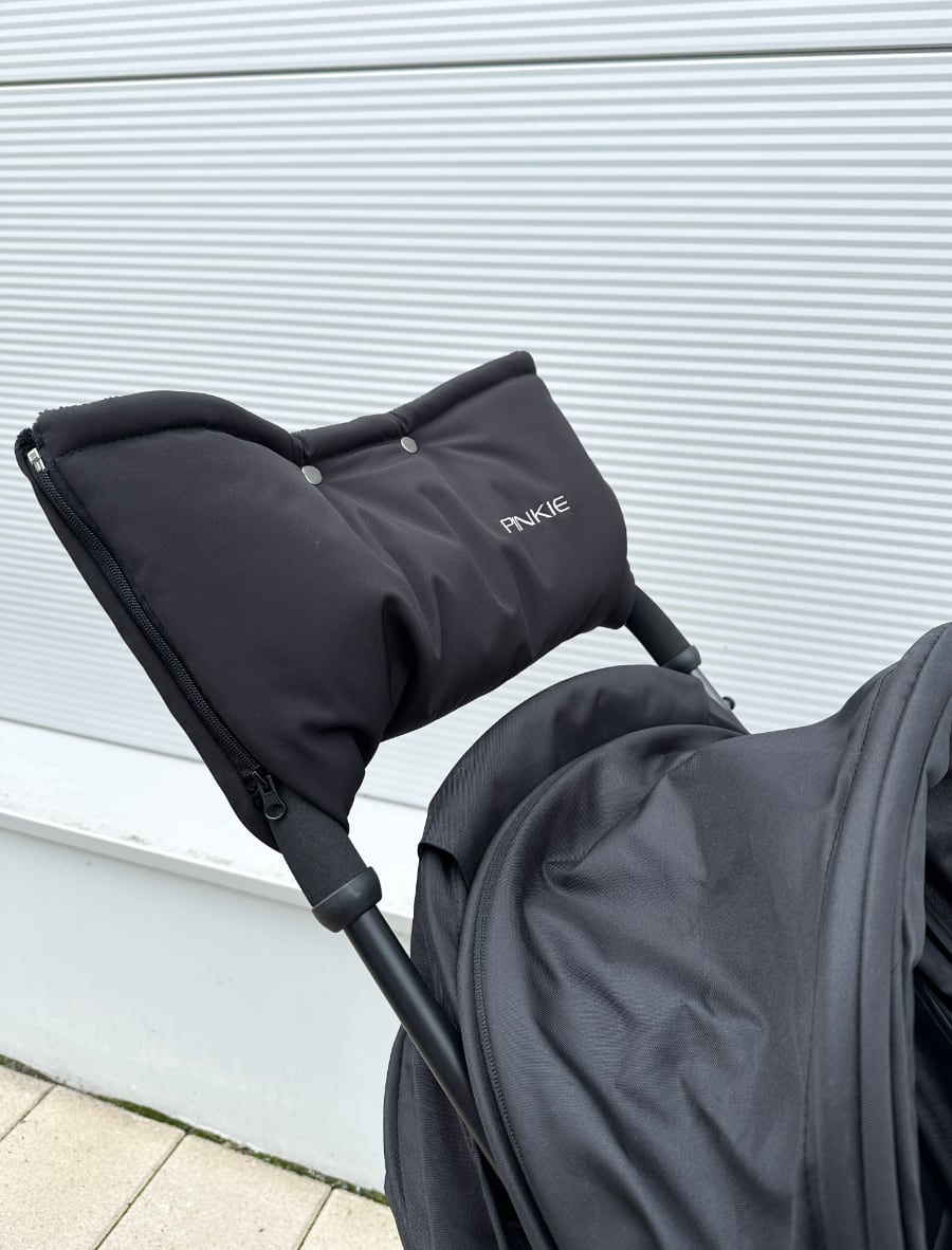 Handwärmer Pinkie Softshell Black