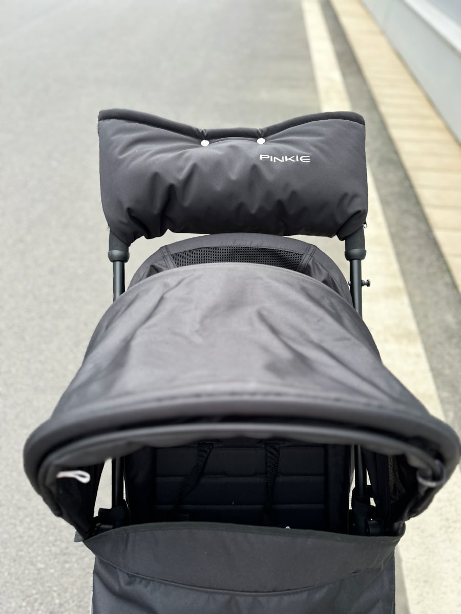 Handwärmer Pinkie Softshell Black