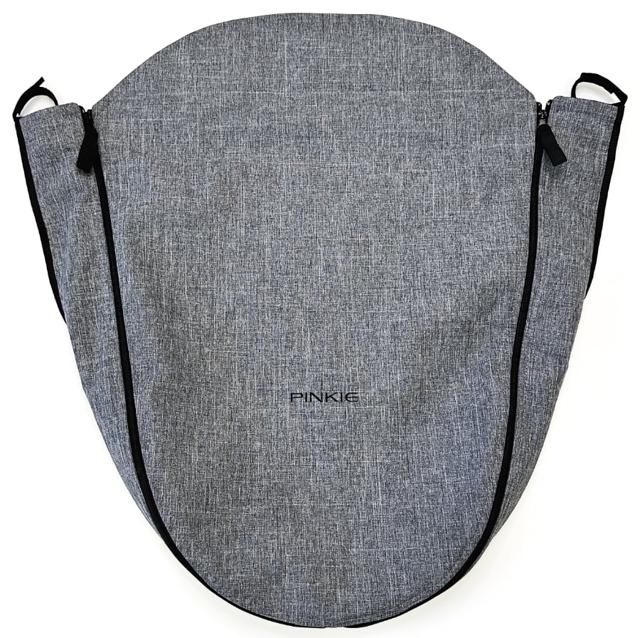 PINKIE Beindecke Grey Melange mit Funktionsschicht