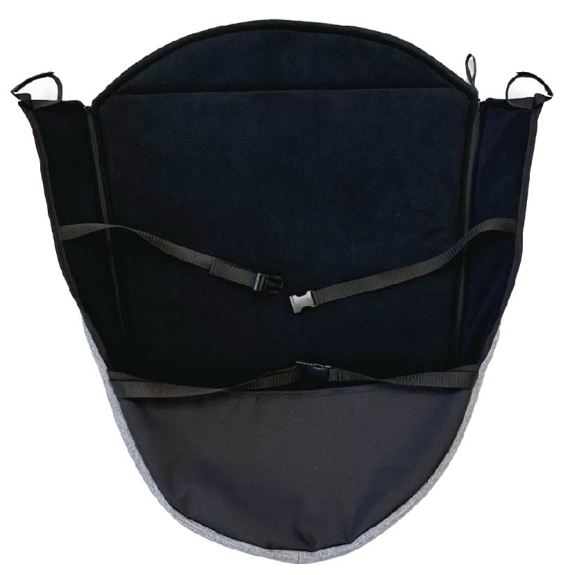 Warme Beindecke Pinkie Grey Melange