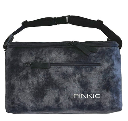 PINKIE Organizer Faux Leather Black Closed