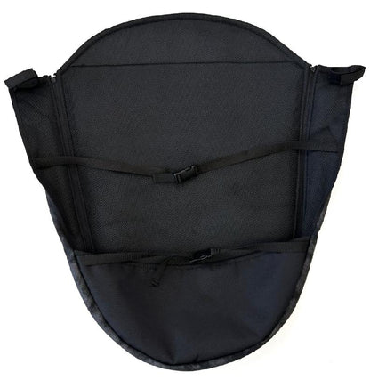 PINKIE Beindecke Faux Leather Black mit Funktionsschicht