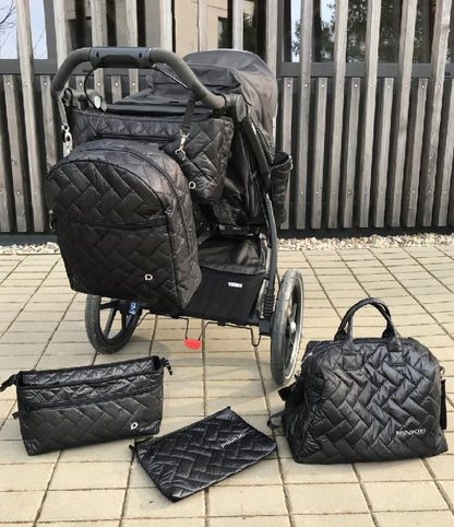 PINKIE Wickeltasche Zig Zag M