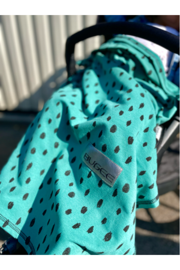 Decke  Pinkie Soft Turquoise BIO