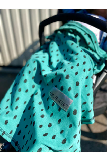 Decke  Pinkie Soft Turquoise BIO